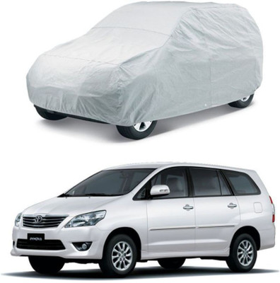 SHT Car Cover For Toyota Innova (Without Mirror Pockets)(Silver)