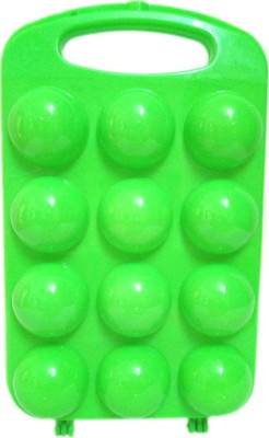 cookwel Plastic Egg Container  - 1 dozen(Green)