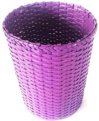 Sonas Creation Large Dustbin / Waste Basket Paper Dustbin(Purple)