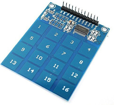 INVENTO Channel Digital Capacitive Touch Sensor Switch Module for Arduino Security Circuit and Motion Detector Electronic Hobby Kit