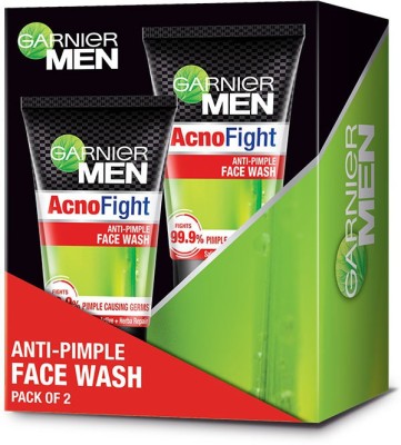GARNIER MEN Men Acno Fight Anti-Pimple Face Wash  (200 g)