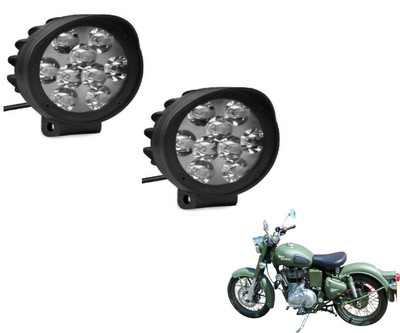 MOCKHE LED Fog Light for Royal Enfield Universal For Bike