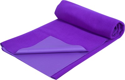 Angel Baby Cotton Baby Bed Protecting Mat(Purple, Extra Large)