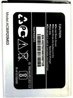 Door Of Fashion Mobile Battery For  Micromax Canvas 5 Lite Q462 / Q463