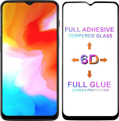 11D Edge To Edge Tempered Glass for OnePlus 6(Pack of 1)