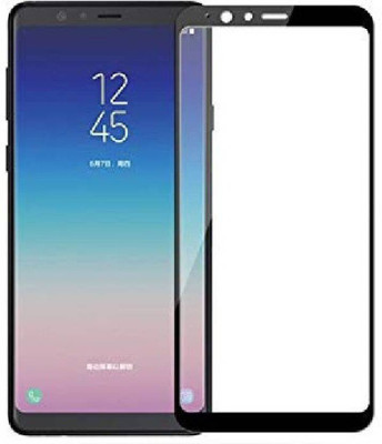 Express Buy Edge To Edge Tempered Glass for Samsung Galaxy A8 Star(Pack of 1)