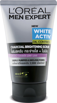 

L'Oreal Paris Men Expert Charcoal Black Face Scrub(100 ml)