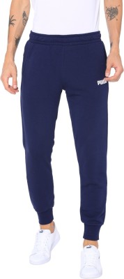 PUMA ESS Pants TR cl Solid Men Blue Track Pants