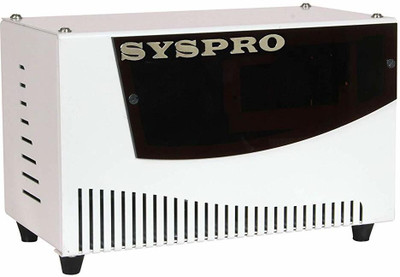Syspro 1KV 3AMP STABILZER BOTTLE CHILLER REFRIGERATOR, REFRIGERATOR upto 700 ltrs & CANDY PLANT(White)