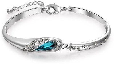 Shayna Alloy Silver Coated Bracelet