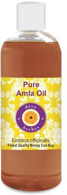 

Deve Herbes Pure Amla Oil (Emblica officinalis) 100% Natural Therapeutic Grade(200 ml)