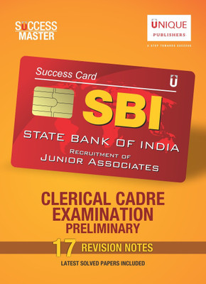 SBI Junior Associates Clerical Cadre Examination Revision Notes(English, Paperback, Unique Academic Board)