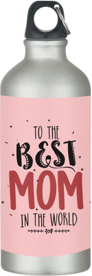 TheYaYaCafe 600 ml Steel Sipper(Pack of 1, Pink)
