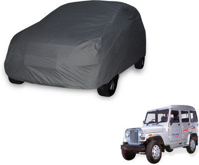 UDGHA Car Cover For Mahindra Marshal (Without Mirror Pockets)(Grey)