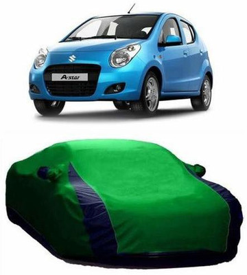 HOLME'S Car Cover For Maruti Suzuki A-Star (With Mirror Pockets)(Green)