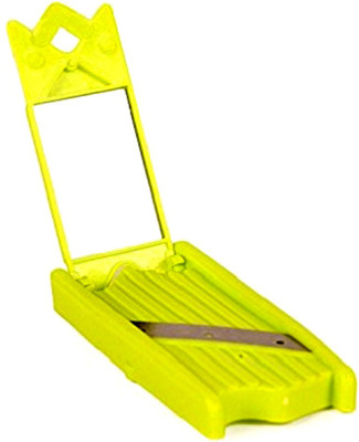 FOK 1 Pc Portable Eyes Beauty Cucumber Steel Slicer Peeler with a Mirror Vegetable & Fruit Slicer(Package Include:-1Pc)