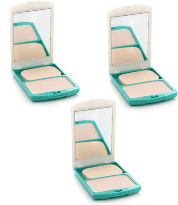 ADJD Best New Meteorites Pressed Compact Powder 9 G Pack Of 3 Compact(Multi Color, 27 g)