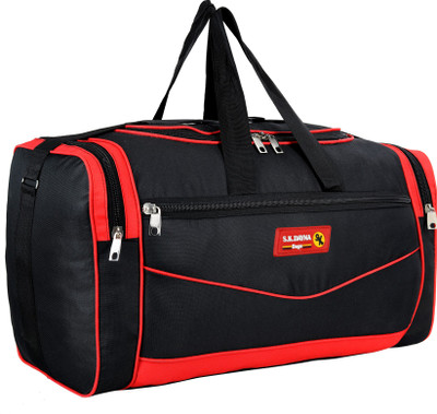 S.K.DAYNA (Expandable) Polyester Duffle Bag With Adjustable Strap Duffel Without Wheels