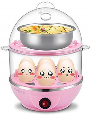 

Lycus Double Layer Electric Poacher Steamer Egg Cooker(14 Eggs)