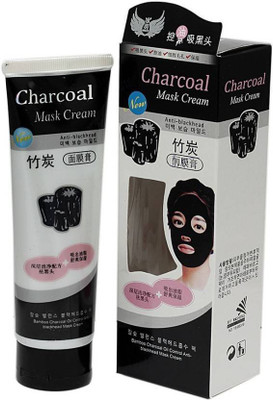 Rk 1 Charcoal Face Mask Daily Pollution Free Skin,Black Head Remove(130 ml)