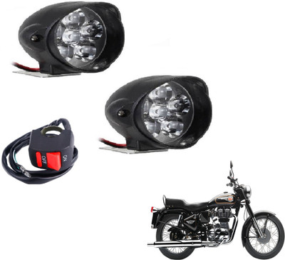 MOCKHE LED Fog Light for Royal Enfield Bullet 350