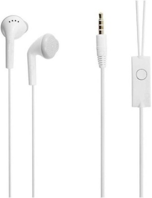 VR WORLD CLEAR DEEP BASS WAIRED EARPHONE Wired Headset(White, In the Ear)
