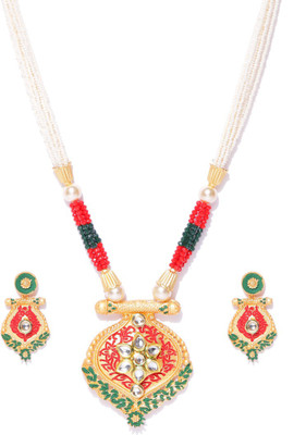 Divastri Alloy Multicolor Jewellery Set(Pack of 1)