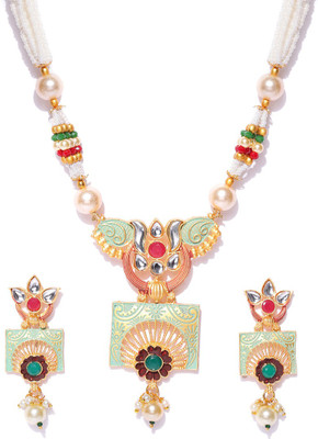 Divastri Alloy Multicolor Jewellery Set(Pack of 1)