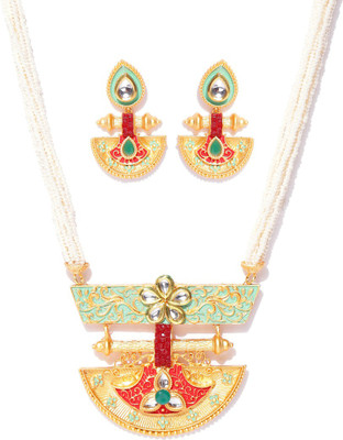Divastri Alloy Multicolor Jewellery Set(Pack of 1)