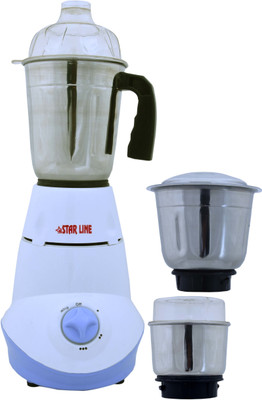 

STAR LINE Mo 550 Mixer Grinder(Multicolor, 3 Jars)