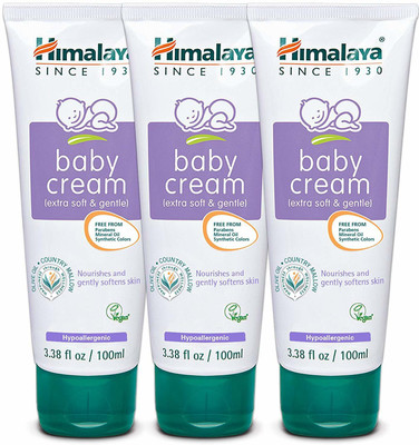 HIMALAYA Baby Cream ( Extra Soft & gentle ) Combo Pack. 100ml X 3 = 300ml(300 ml)