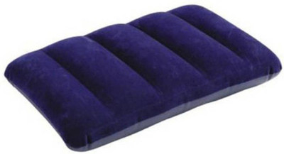 Pragati Hub Air Solid Travel Pillow Pack of 1(Blue)