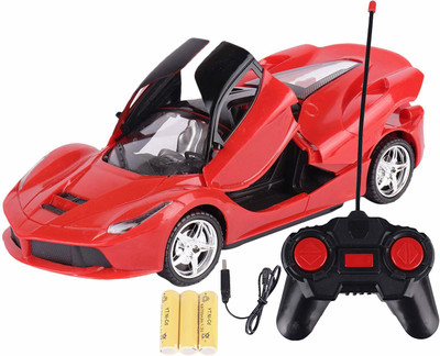 webby remote controlled super car with opening doors red