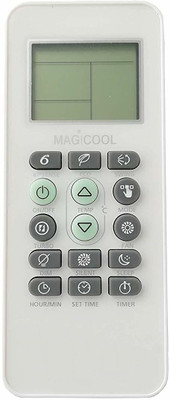 LipiWorld Letest 173 AC Remote Compatible for  Whirlpool Magicool AC Remote Controller(White)