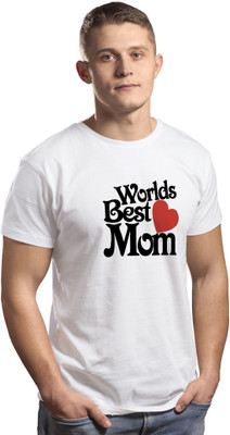 NIPRA'S Printed Men Round Neck White T-Shirt
