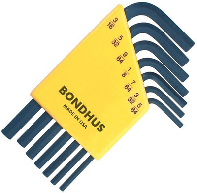 BONDHUS 12245 Allen Key Set