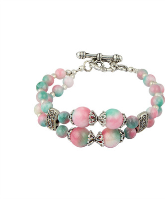 PearlzGallery Alloy Quartz Silver Coated Bracelet