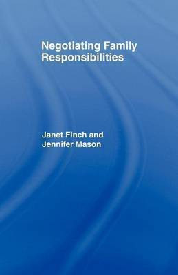Negotiating Family Responsibilities(English, Electronic book text, Finch Janet)