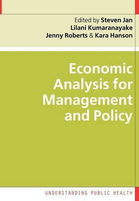 Economic Analysis for Management and Policy(English, Electronic book text, Jan Steven)