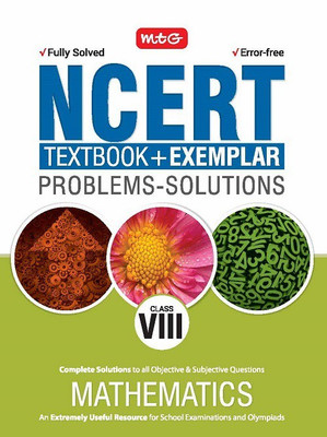 Ncert Textbook + Exemplar Problem Solutions Mathematics Class 8(English, Paperback, unknown)