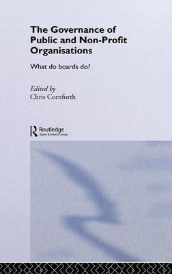 The Governance of Public and Non-Profit Organizations(English, Electronic book text, unknown)