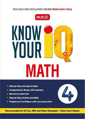 Know Your Iq Maths Class-4 (English, Paperback, unknown)(English, Paperback, MTG Editorial Board)