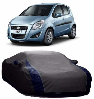 HOLME'S Car Cover For Maruti Suzuki Ritz (With Mirror Pockets)(Grey)