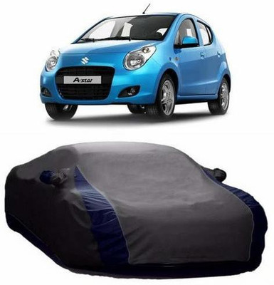 HOLME'S Car Cover For Maruti Suzuki A-Star (With Mirror Pockets)(Grey)