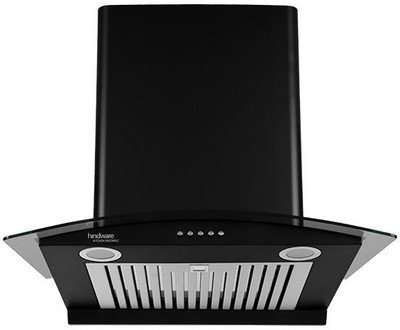

Hindware Elena 60 Auto Clean Wall Mounted Chimney(Black 1200 CMH)