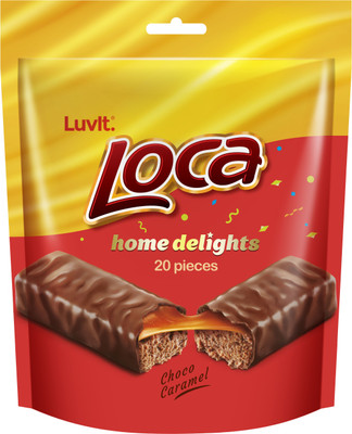 LuvIt Loca Home Delights Choco Caramel Bars(200 g)