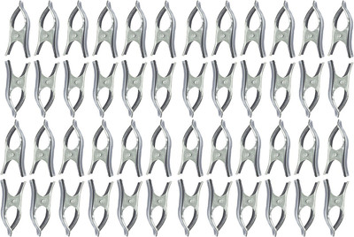 

Jubilant Lifestyle 96 pc Medium Stainless Steel Cloth clip(Set of 96, steel)