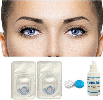 

Eyeshine colored contact lens Monthly(0, Colored Contact Lenses, Pack of 2)