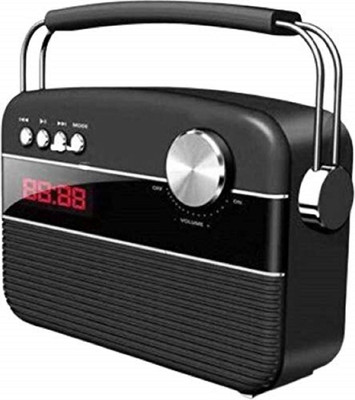

AVIKA pre-Loaded Evergreen Hindi Songs FM Radio(Black)