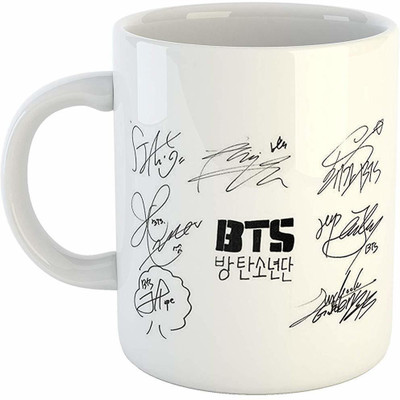 Devron BTS Signature Ceramic Coffee Mug(330 ml)